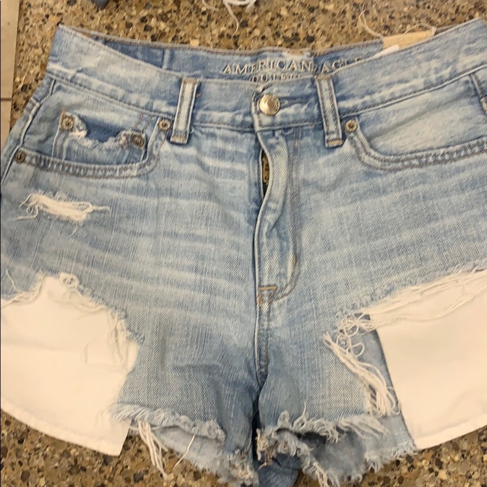American eagle denim shorts